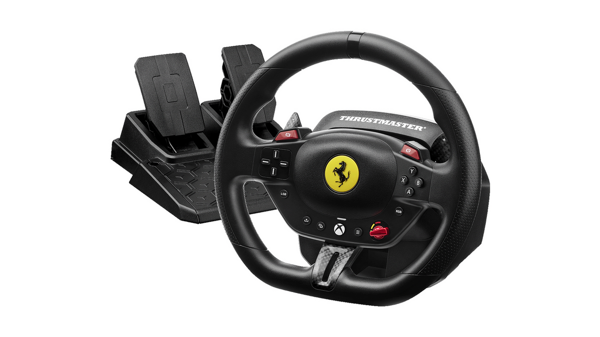 Thrustmaster Contrôleur T98 Ferrari 296 GTB (PC/Xbox SX/Xbox One) / 4460297 Noir