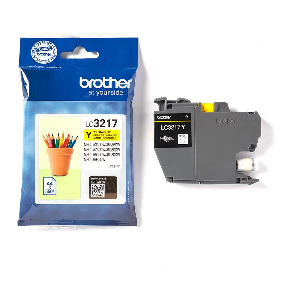 Brother Ink LC-3217Y / LC3217Y Yellow Standard