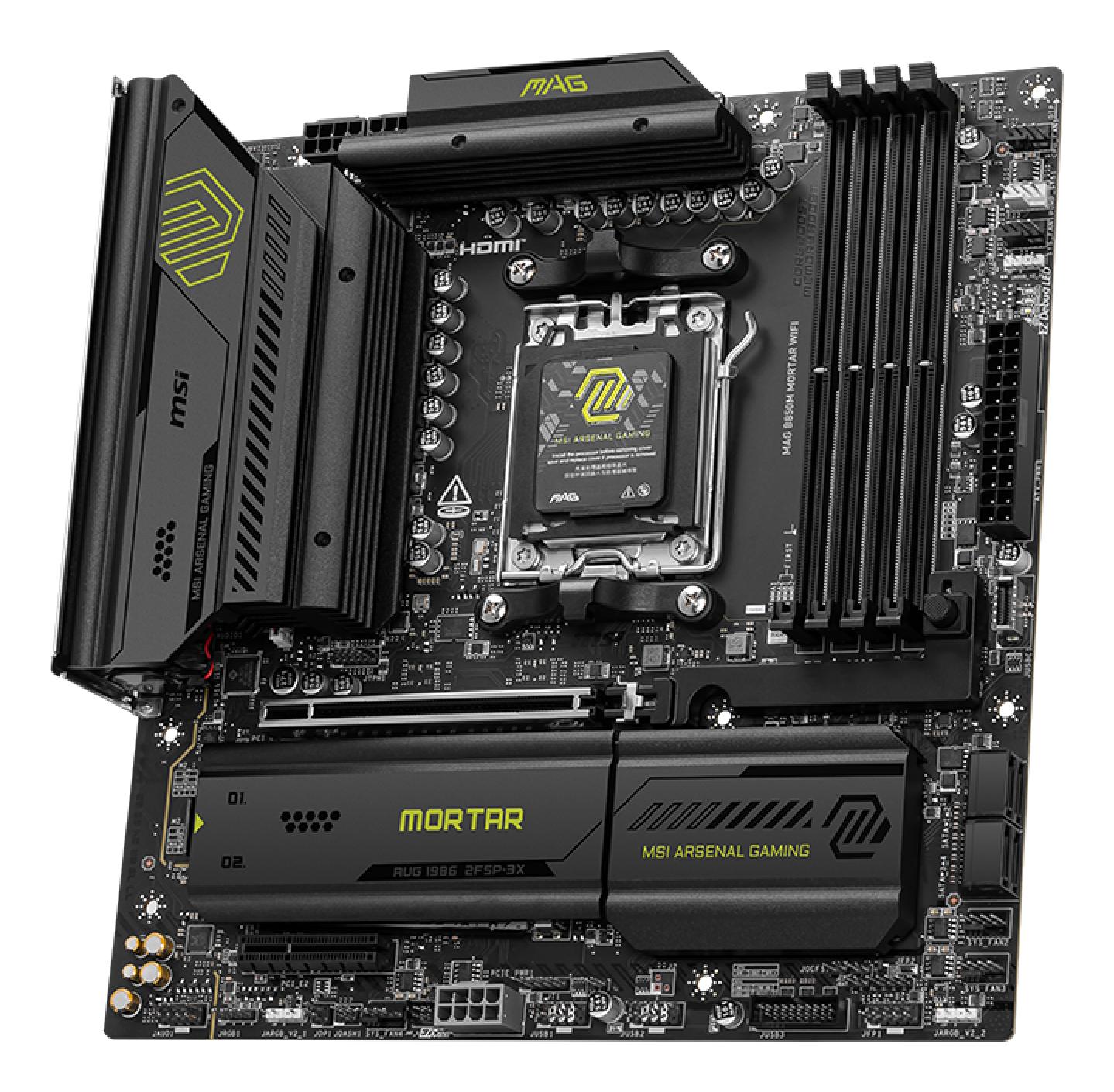 MSI Mainboard MAG B850M MORTAR WIFI / 7E61-001R Black