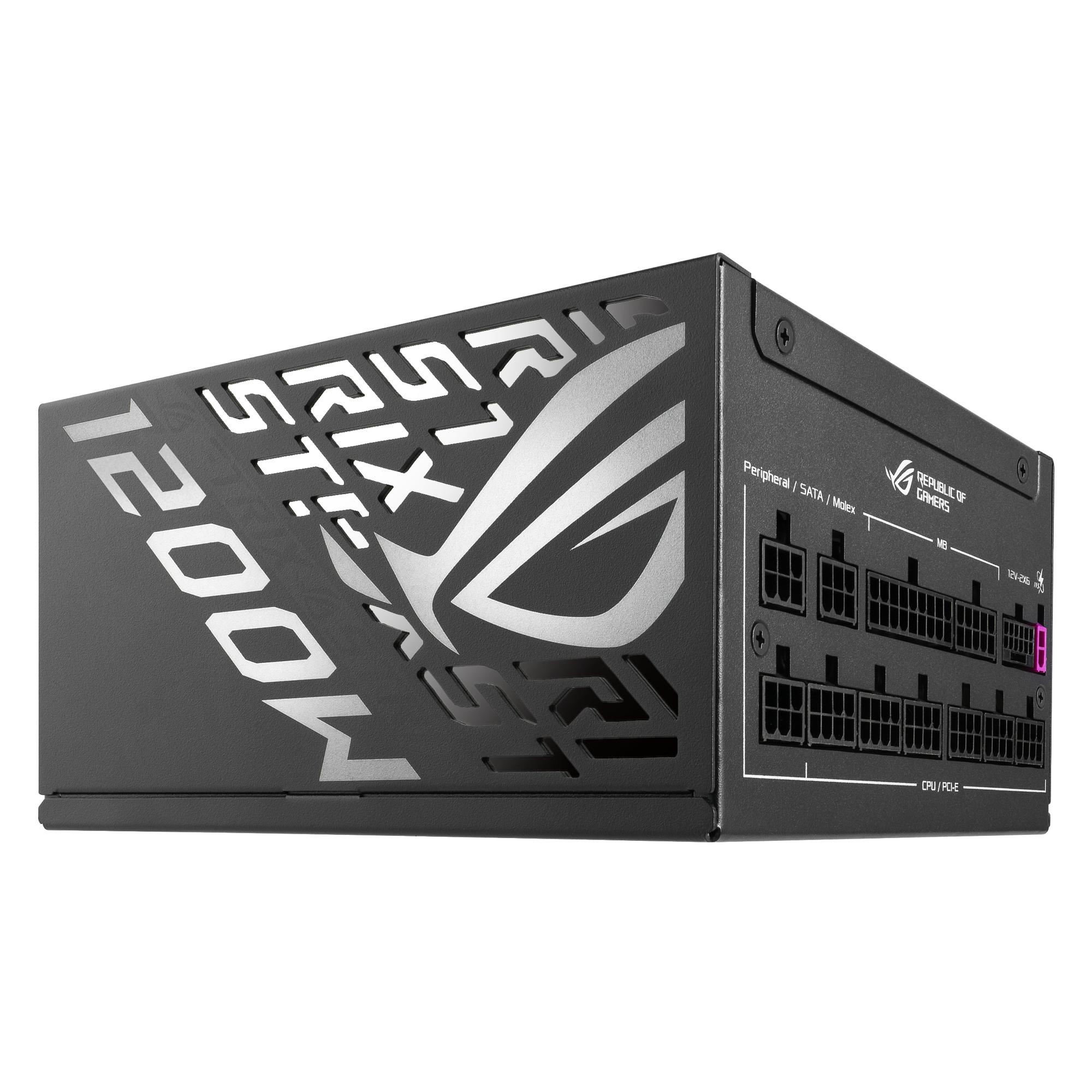 ASUS Alimentation pour PC ROG Strix 1200W Platinum / 90YE00W0-B0NA00 Noir