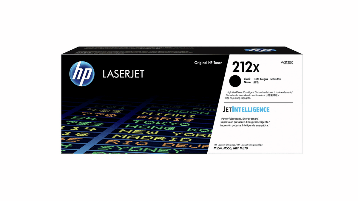 HP Toner 212X / W2120X Black XL