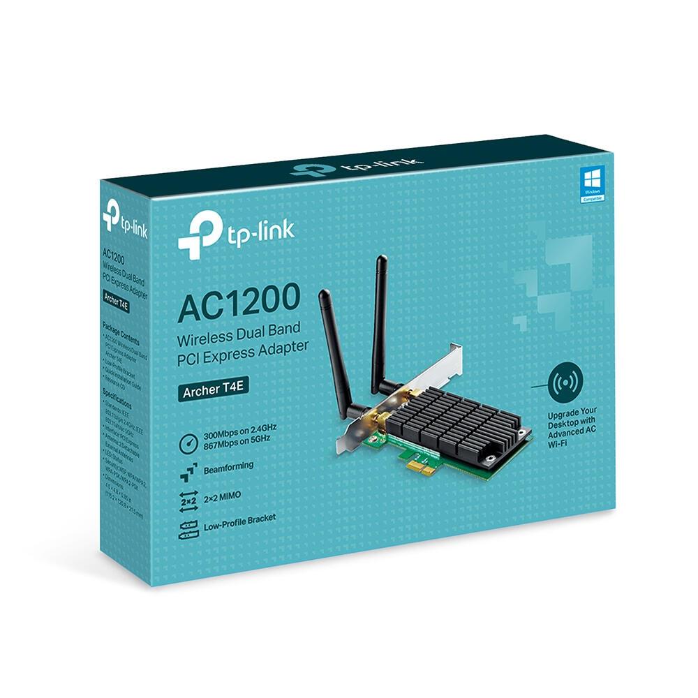 TP-Link Cartes réseau T4E / ARCHER T4E Noir, vert