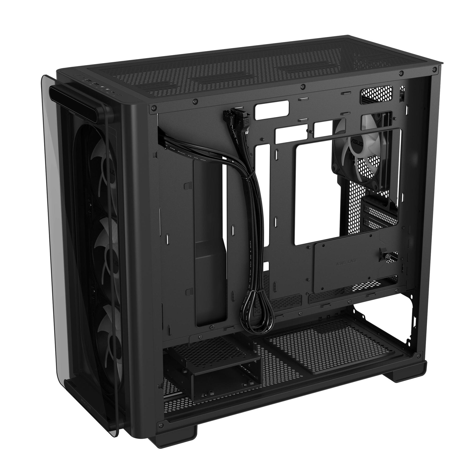 ASUS PC case A23 Plus / 90DC00K0-B19010 Black