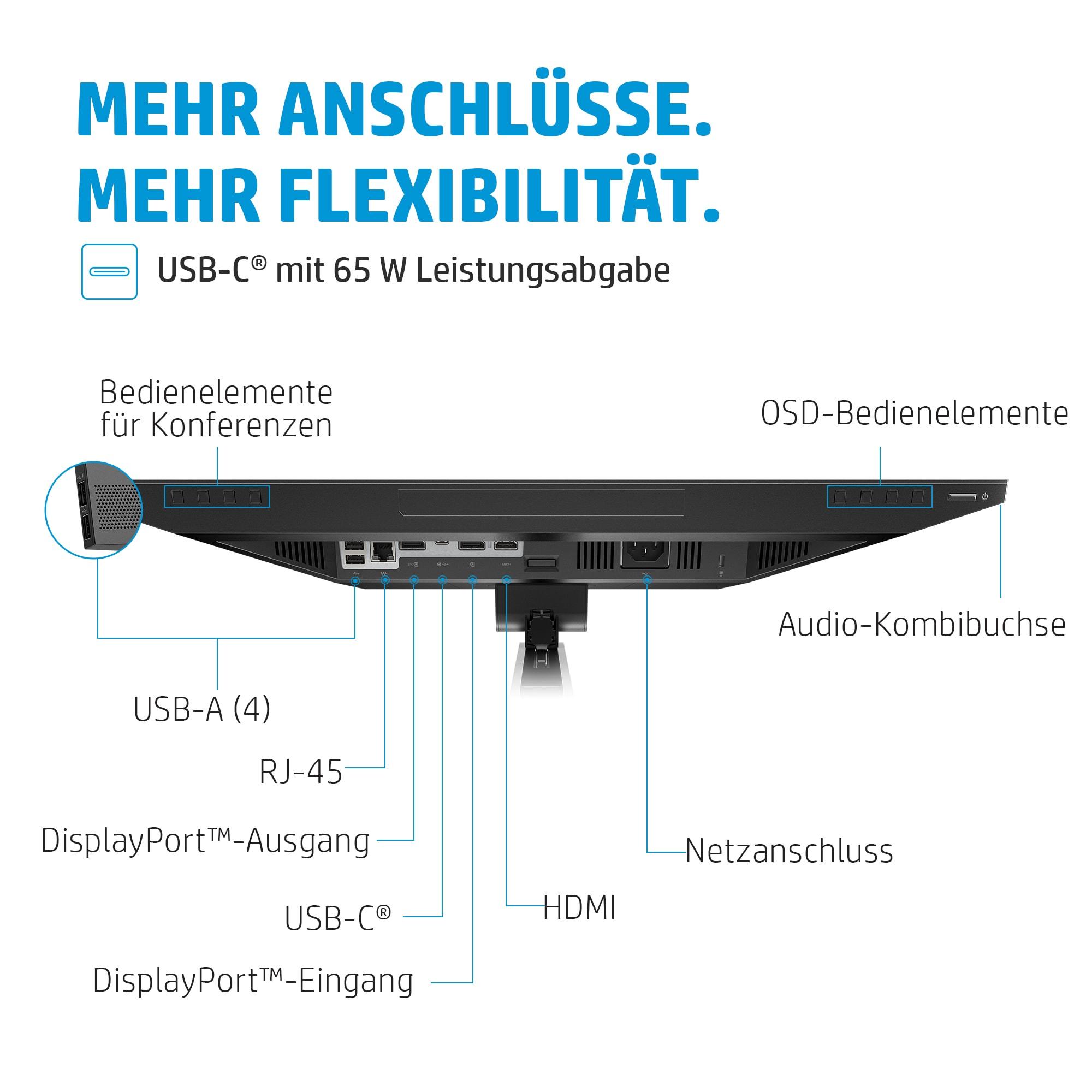 HP Monitor E24m G4 / 40Z32AA#ABB Black 60.5 cm (23.8")