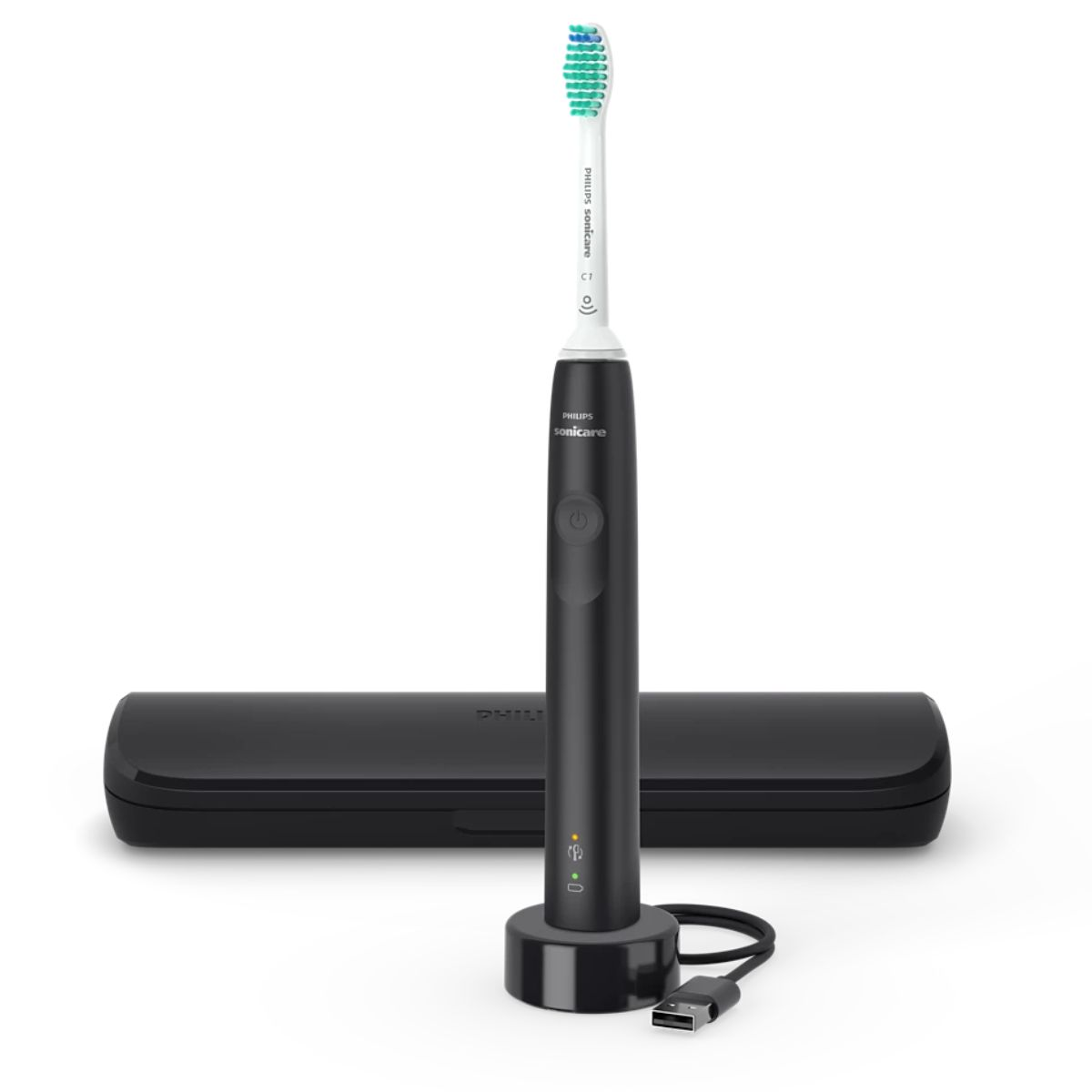 Philips Cepillo de dientes Sonicare 3100 / HX3671/14 Negro