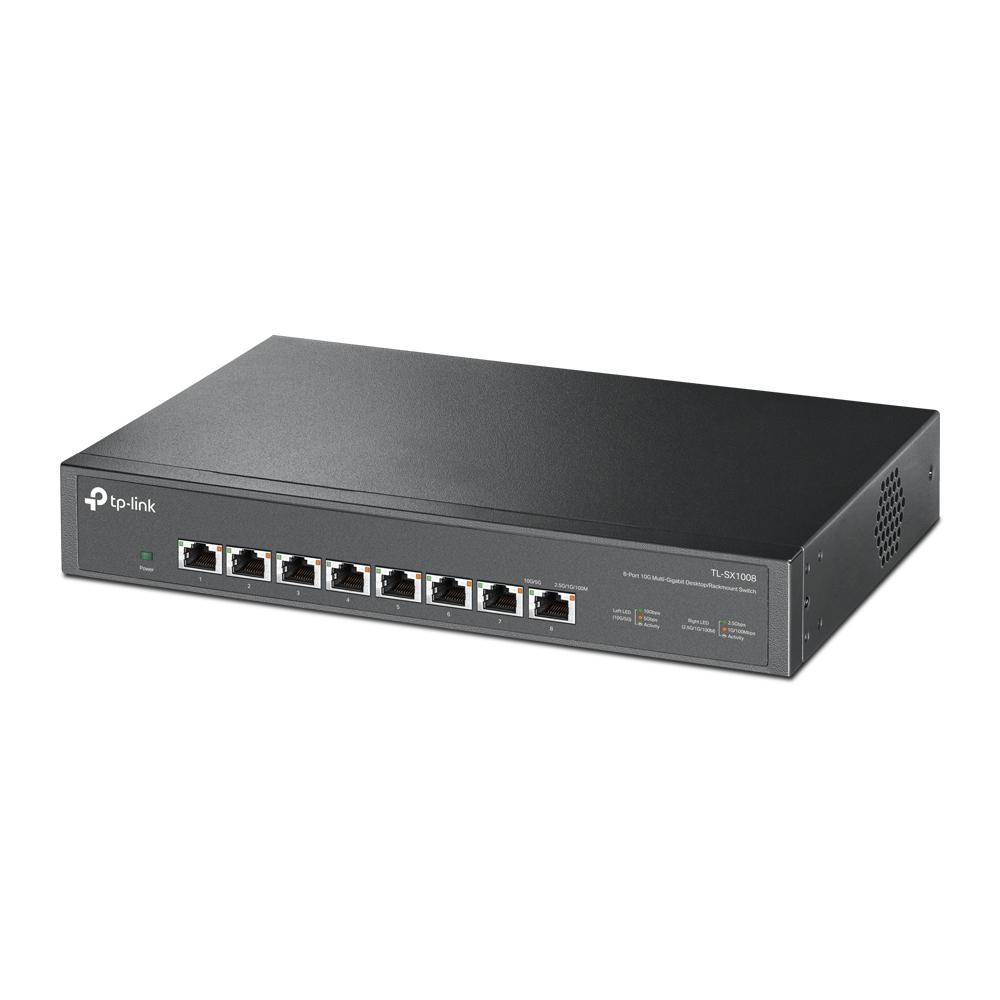 TP-Link Interruptor TL-SX1008 / TL-SX1008 Negro