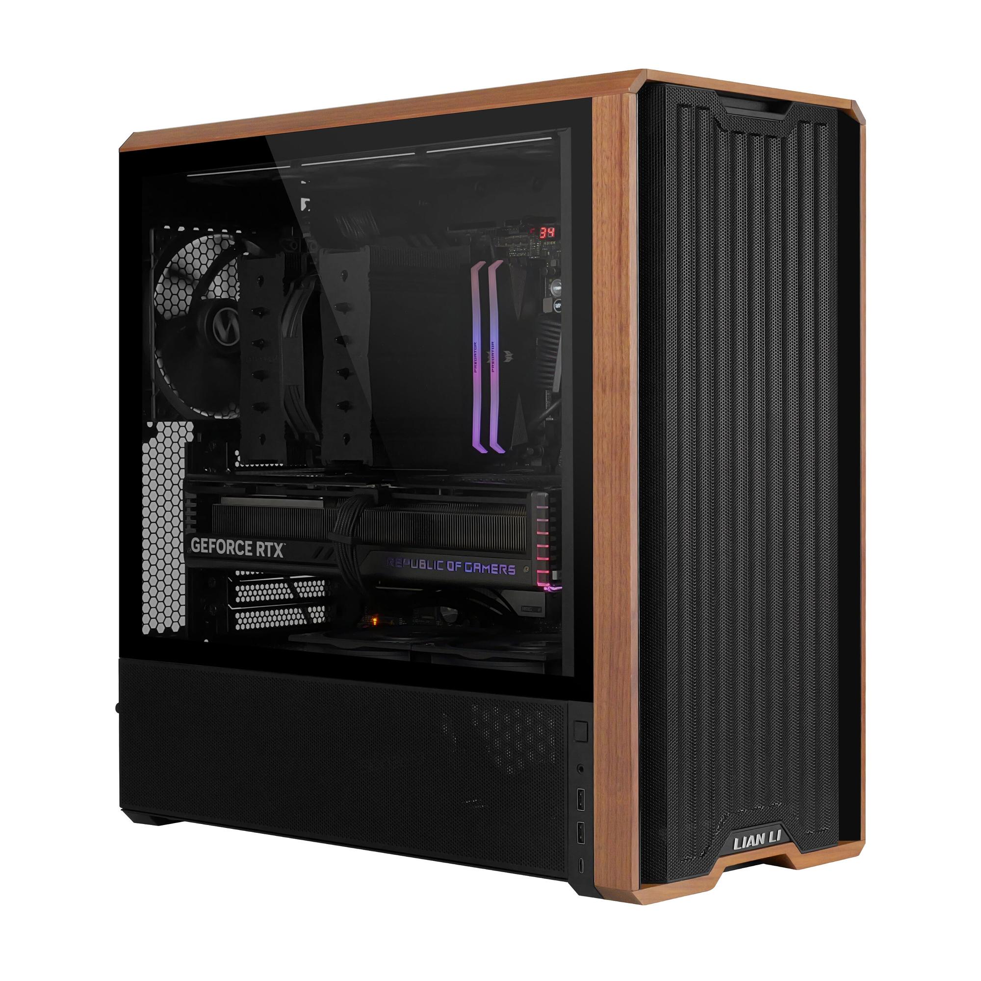 Lian Li PC case Lancool 217 Wood / G99.LAN217X.00 Black, wood