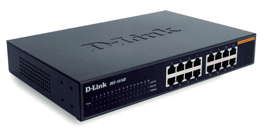 D-Link Switch ES1016D / DES-1016D Black