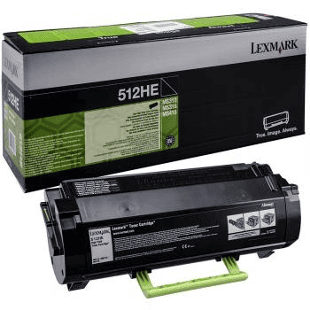 Lexmark Toner 512HE / 51F2H0E Schwarz