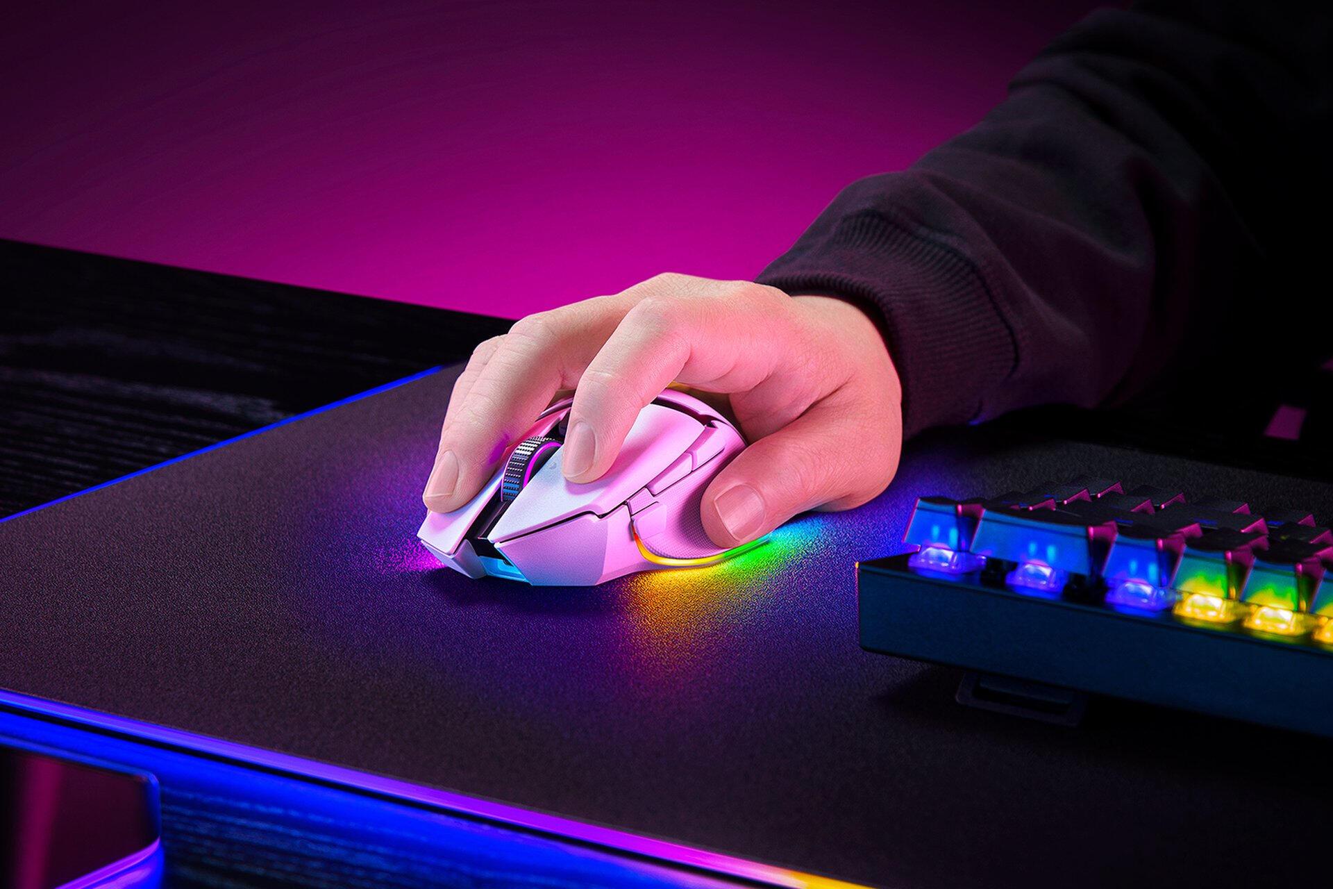 Razer Maus Basilisk V3 Pro 35K White Ed. / RZ01-05240200-R3G1 Weiß