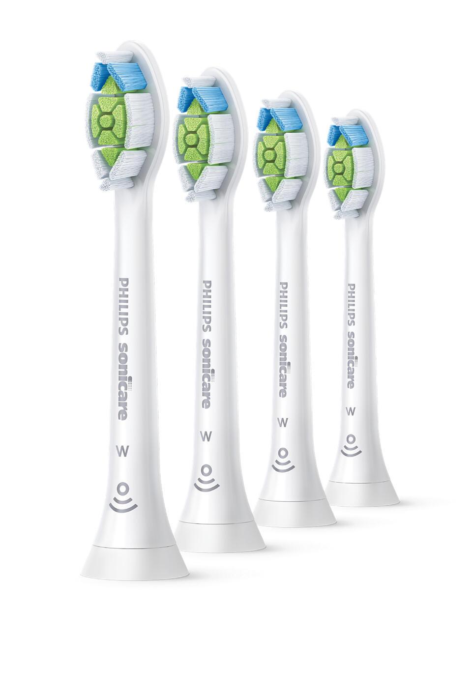 Philips Spazzolino da denti collegabile Sonicare W2 Optimal White / HX6064/87 Bianco 4-Pack
