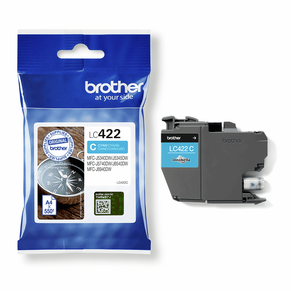 Brother Ink LC-422C Cyan