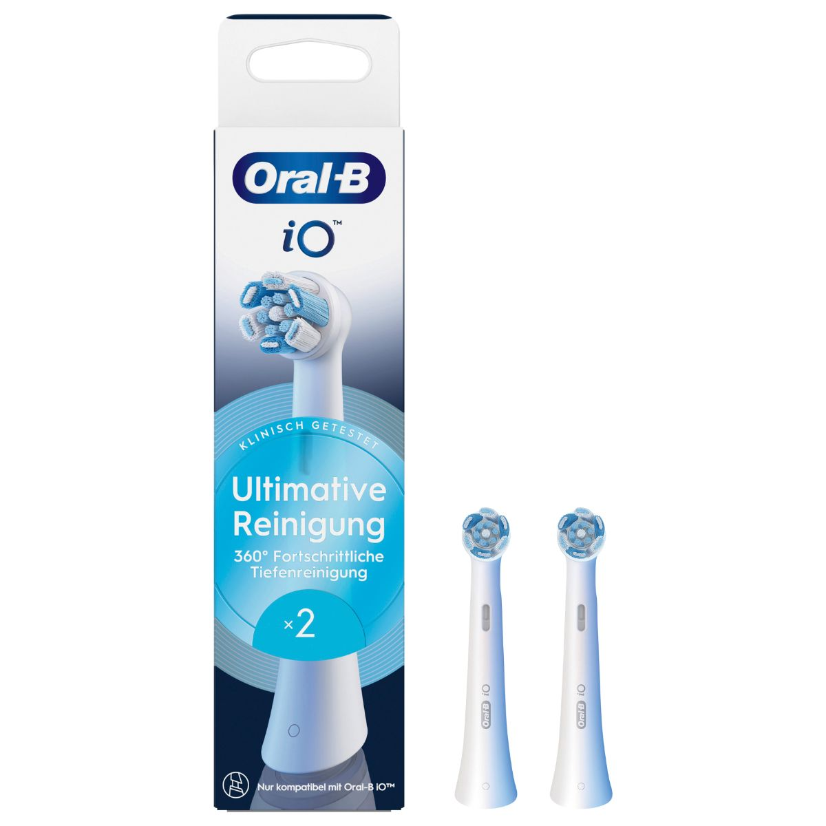Oral-B Brosse à dents sonique iO Ultimative Reinigung / 8700216373333 Blanc Double pack