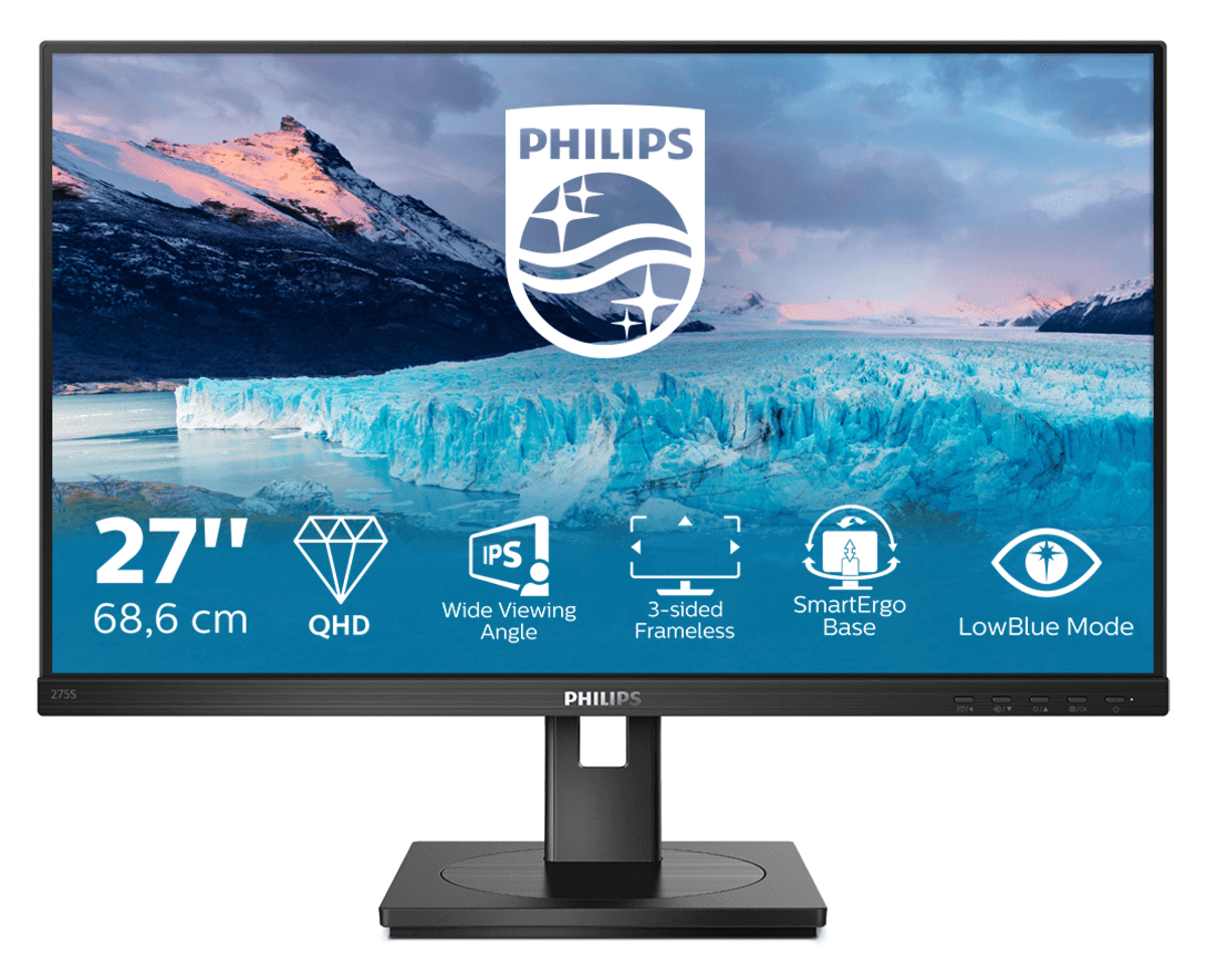 Philips Monitor 275S1AE / 275S1AE/00 Black