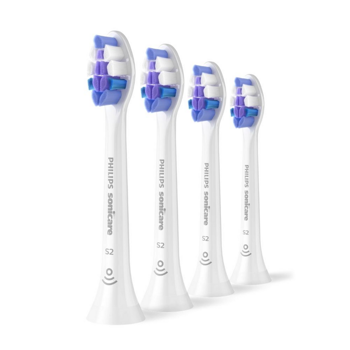 Philips Brosse à dents sonique Sonicare S2 Sensitive / HX6054/10 Blanc 4-Pack