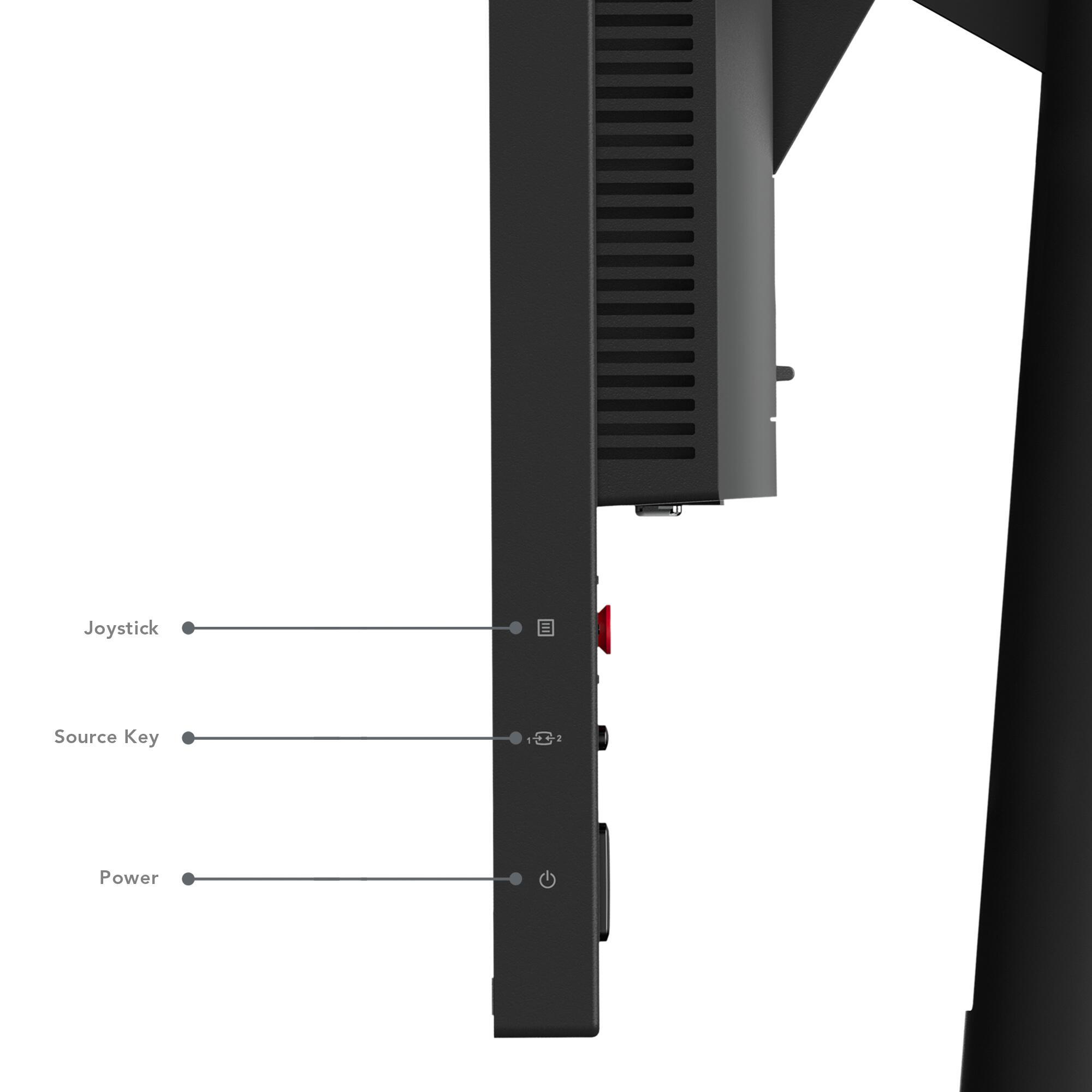 Lenovo Monitor T24d-30 / 63FFMAT1EU Negro 61 cm (24")