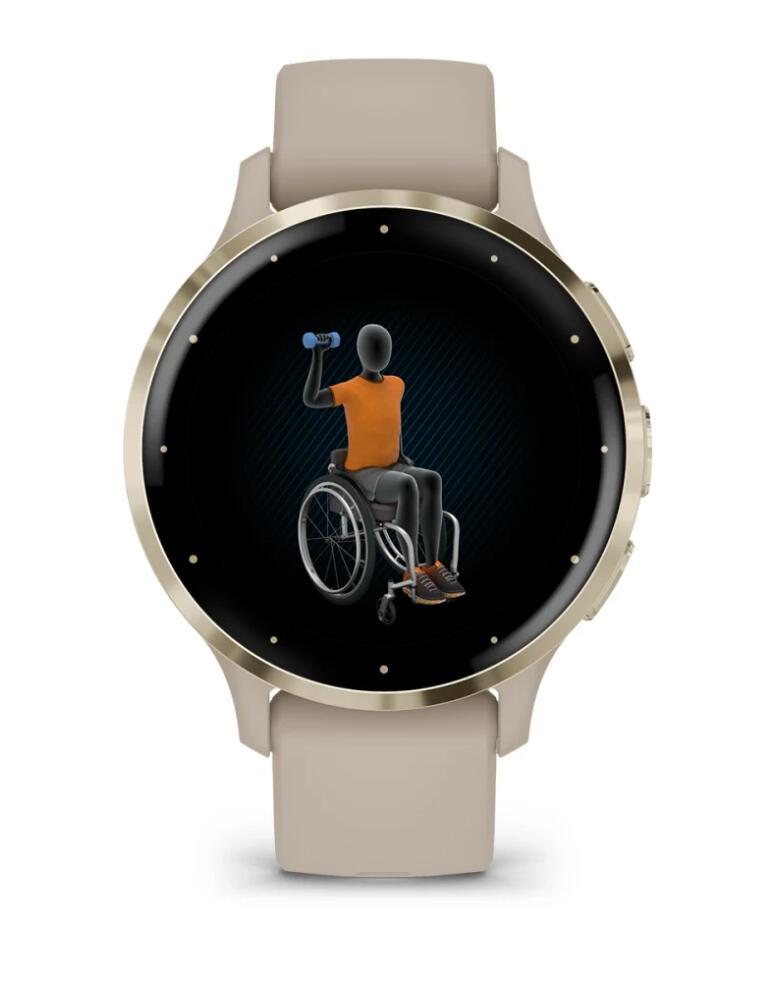 Garmin Indossabile Venu 3S / 010-02785-02 Beige 3,05 cm (1,2")