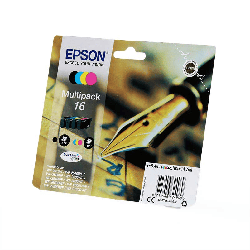Epson Tinta 16 / C13T16264012 BK,C,M,Y Multipack