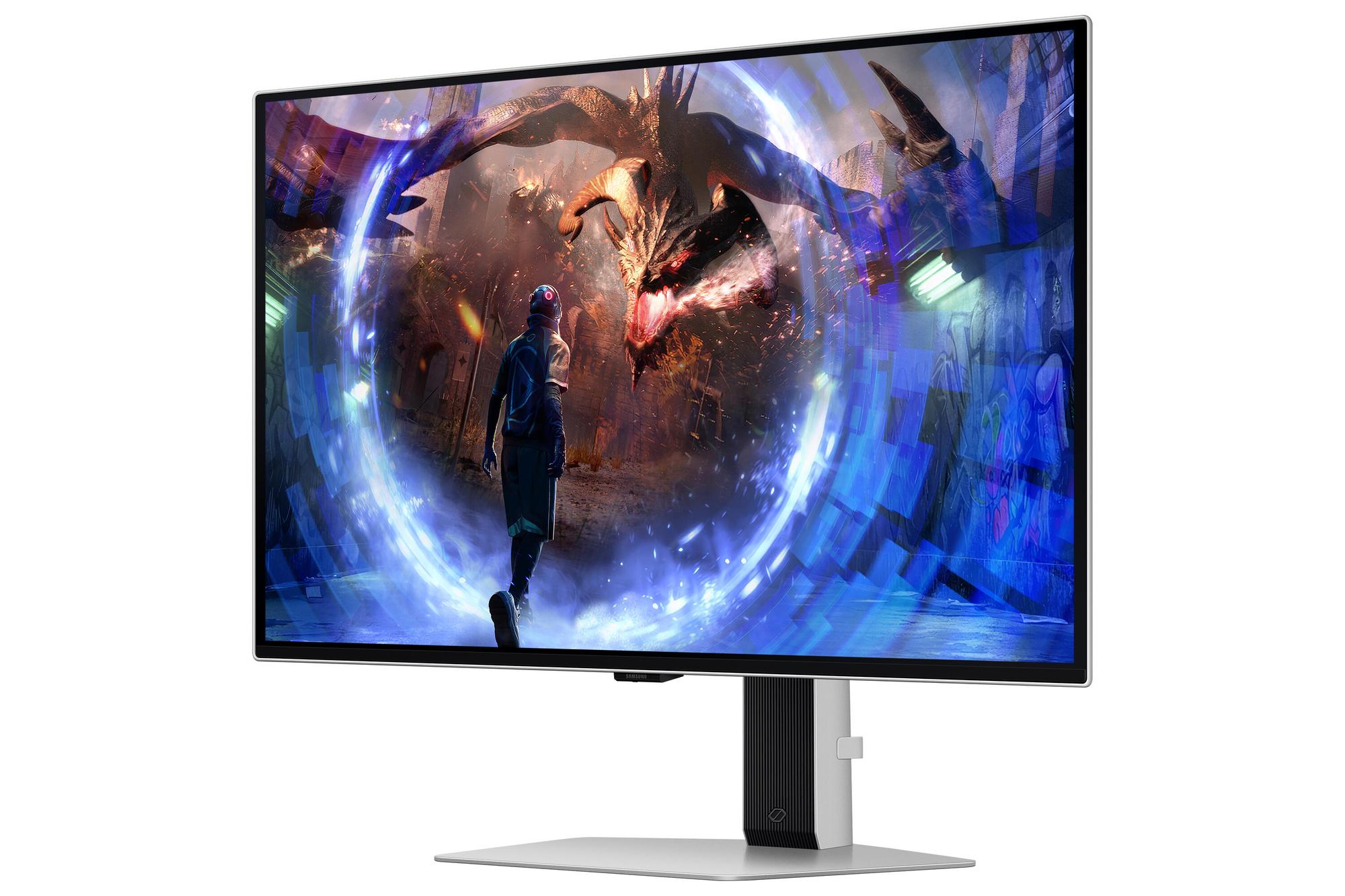 Samsung Monitor Odyssey LS27DG600SU / LS27DG600SUXEN Silber 68,6 cm (27")