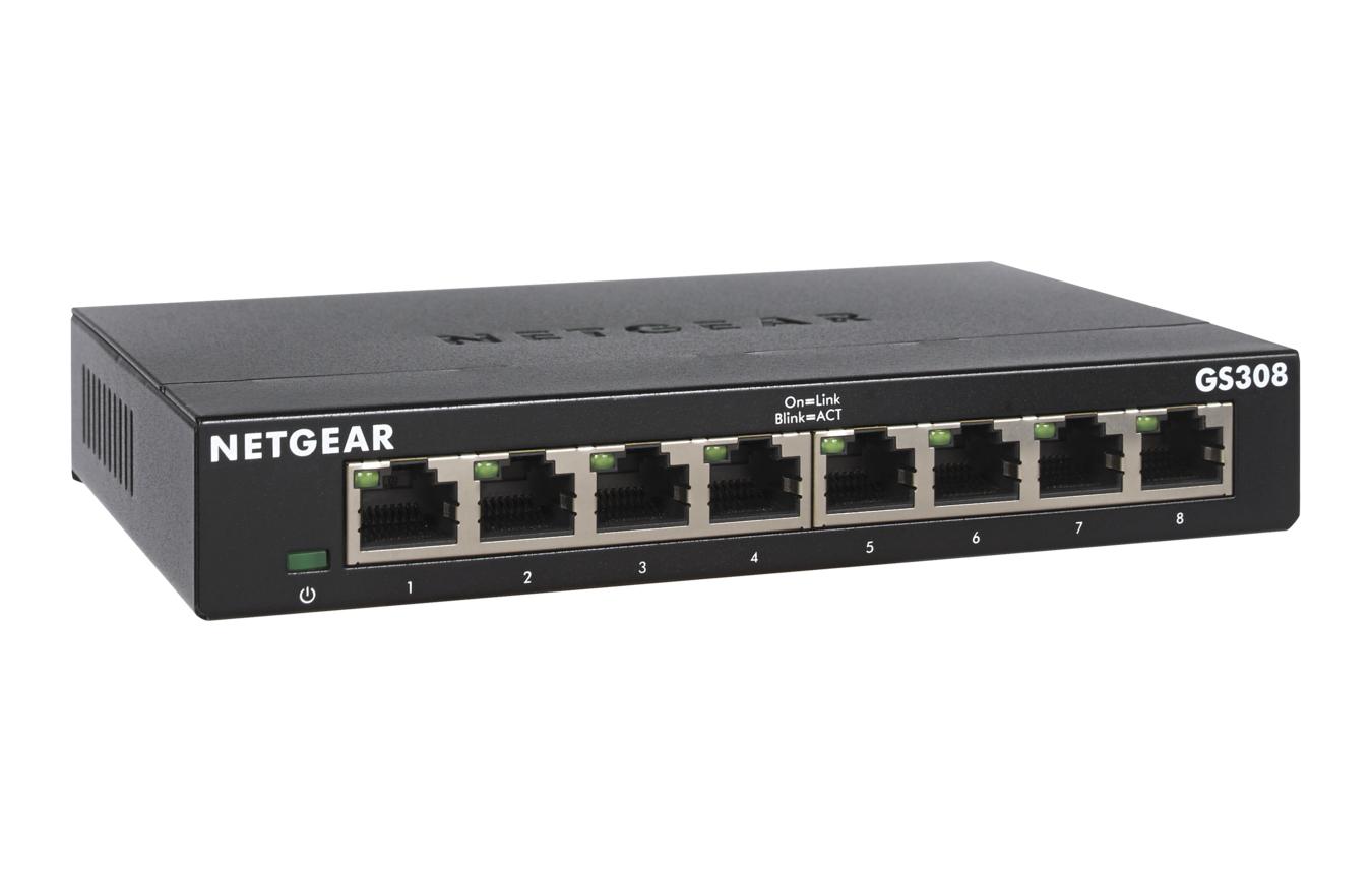 Netgear Switch GS308 / GS308-300PES Black