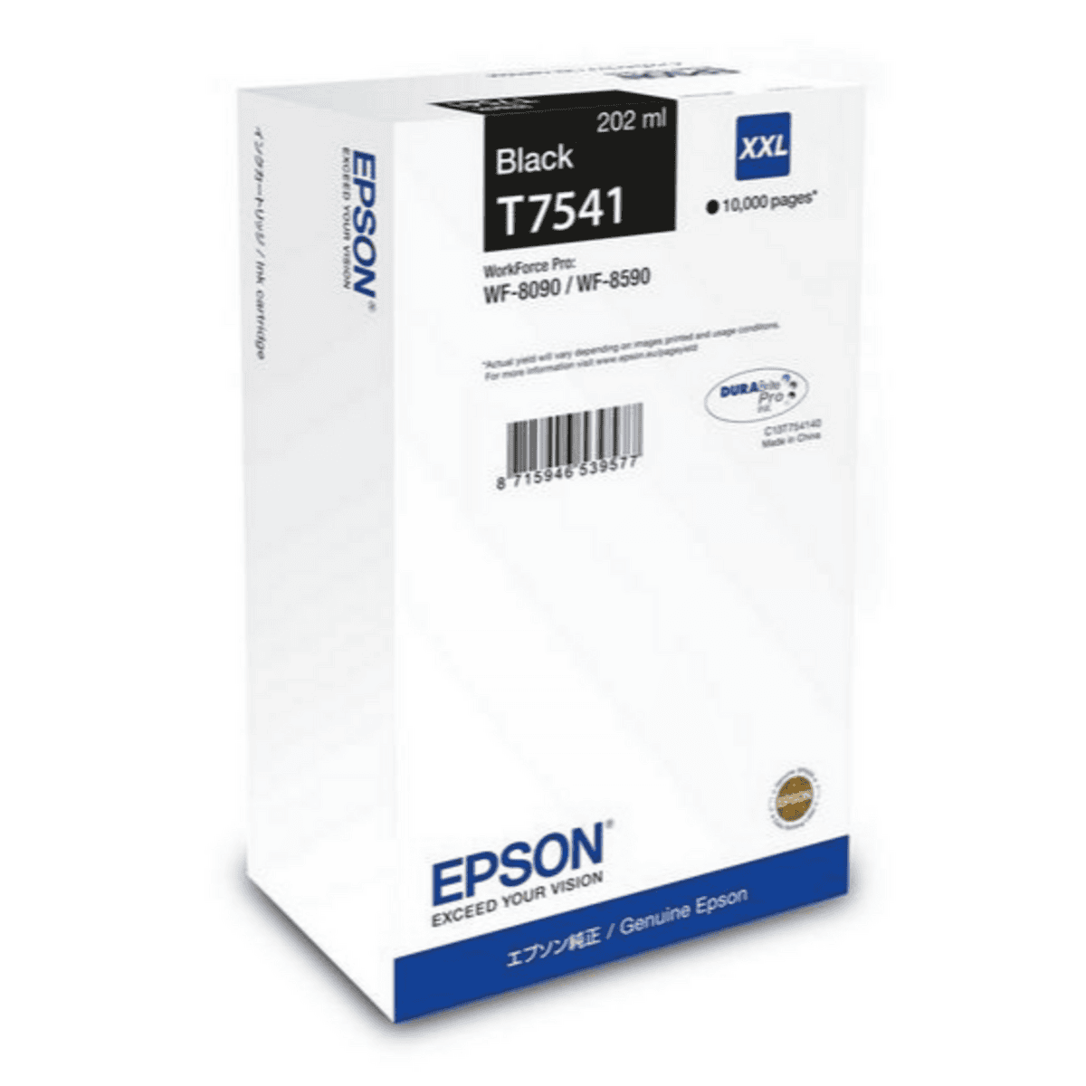 Epson Tinta T7541 / C13T75414N Negro XXL