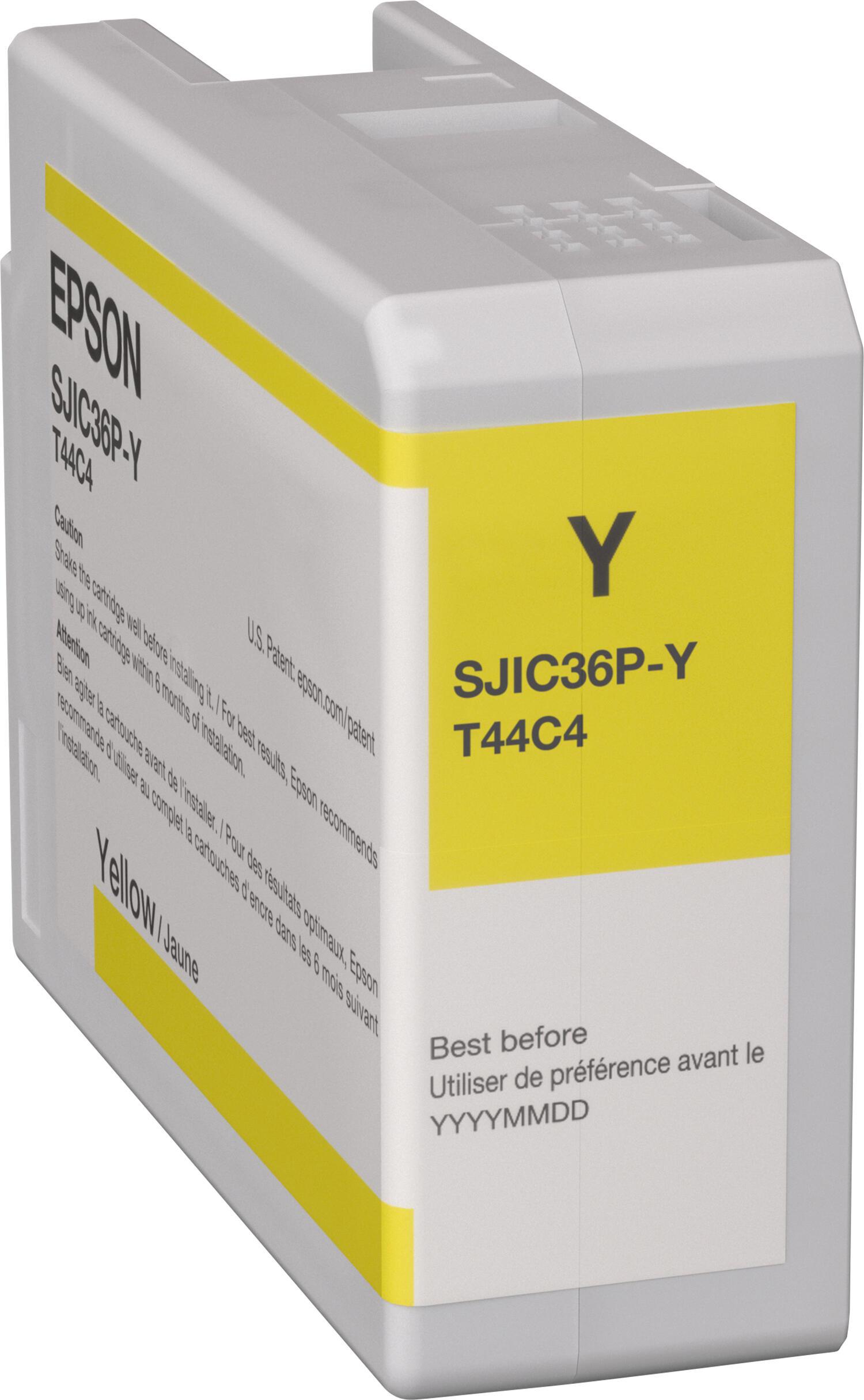 Epson Tinta SJIC36PY / C13T44C440 Amarillo Standard