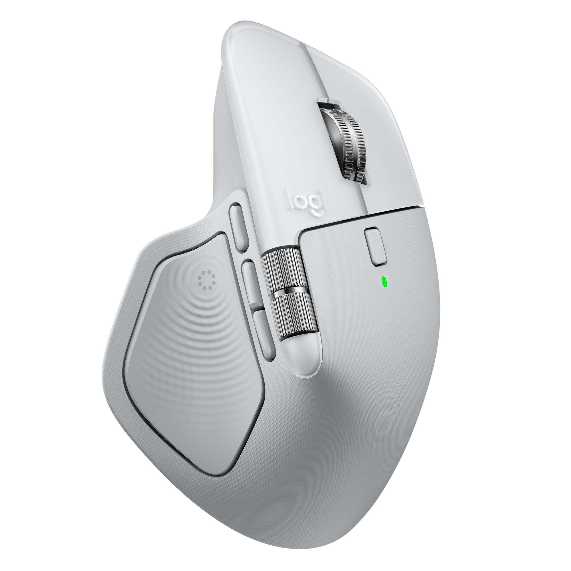 Logitech Ratón MX Master 4 for Mac / 910-007576 Plata, blanco