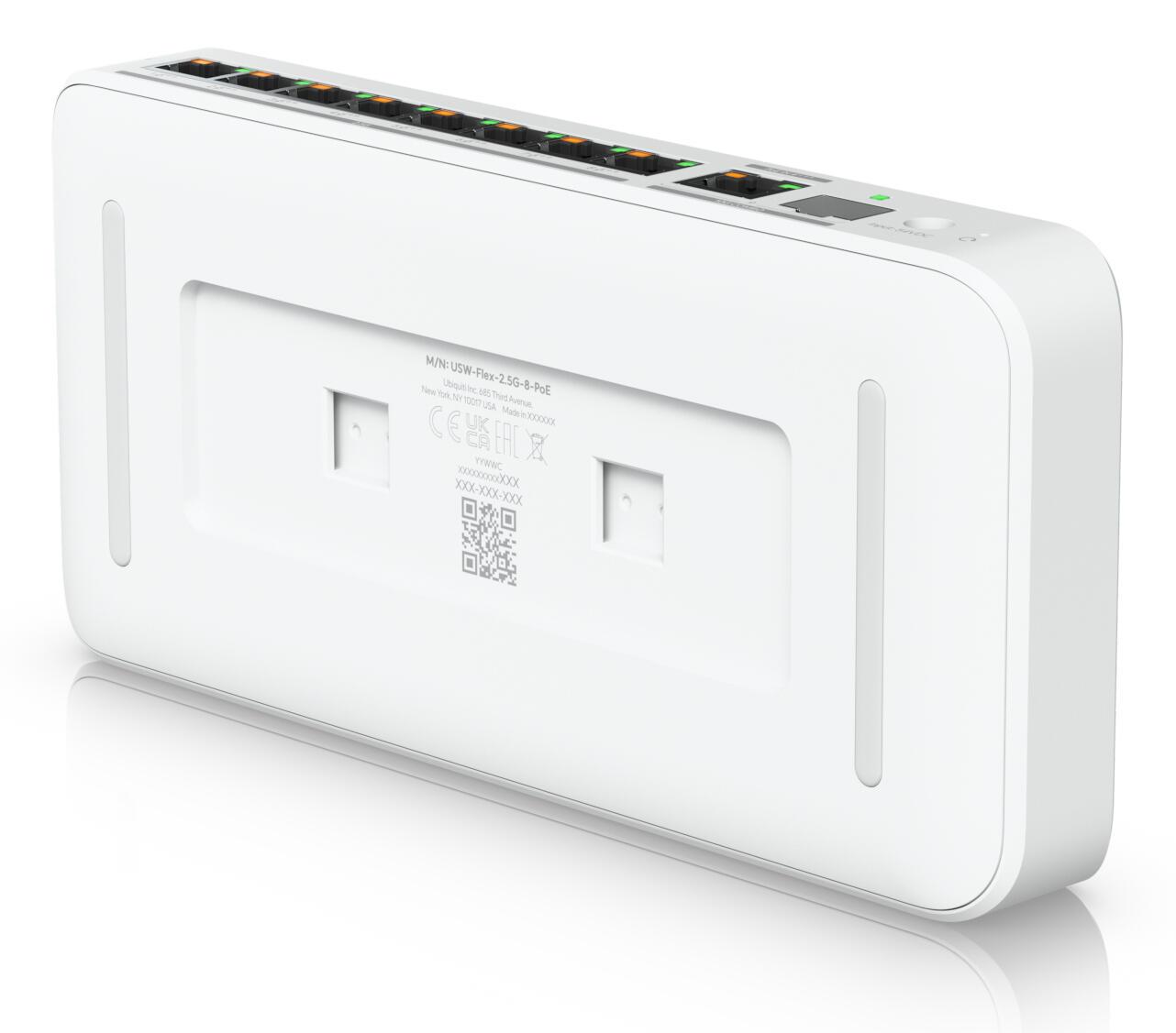 Ubiquiti Switch UniFi Flex 2.5G POE / USW-FLEX-2.5G-8-POE Weiß