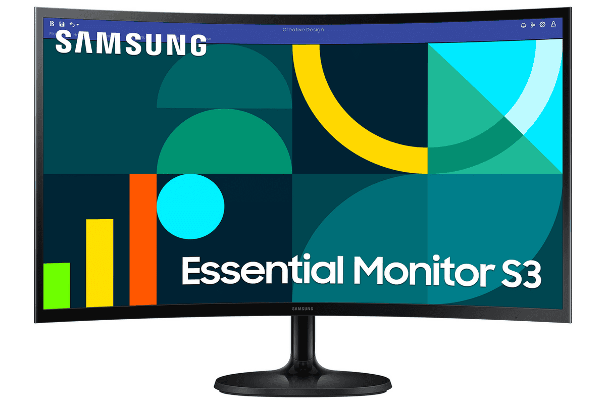 Samsung Monitor S27D364GAU / LS27D364GAUXEN Schwarz