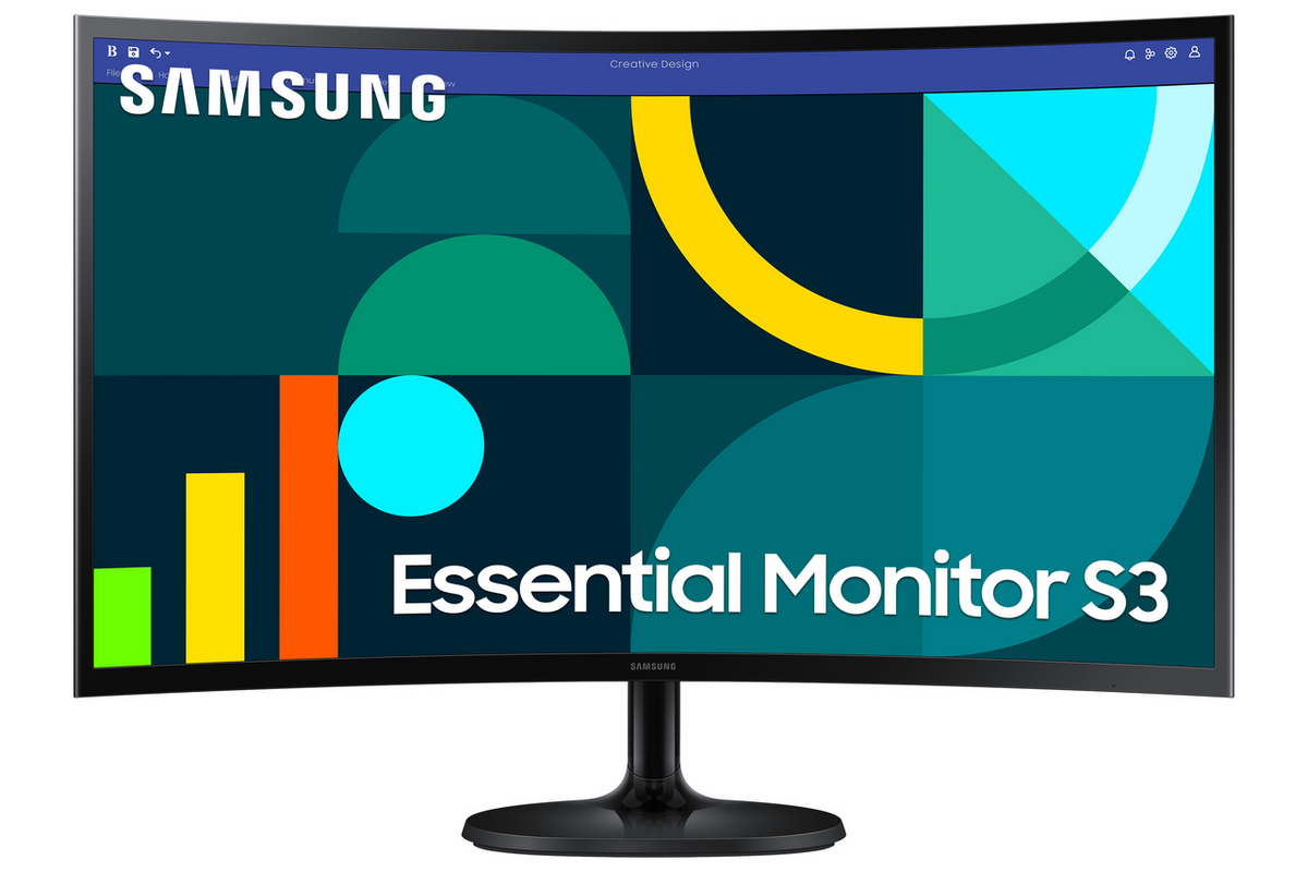 Samsung Monitor S27D364GAU / LS27D364GAUXEN Nero