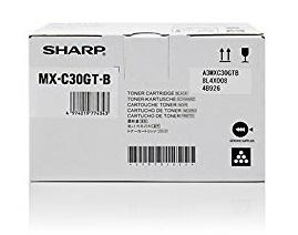 Sharp Toner MX-C30GTB / MXC30GTB Nero Standard