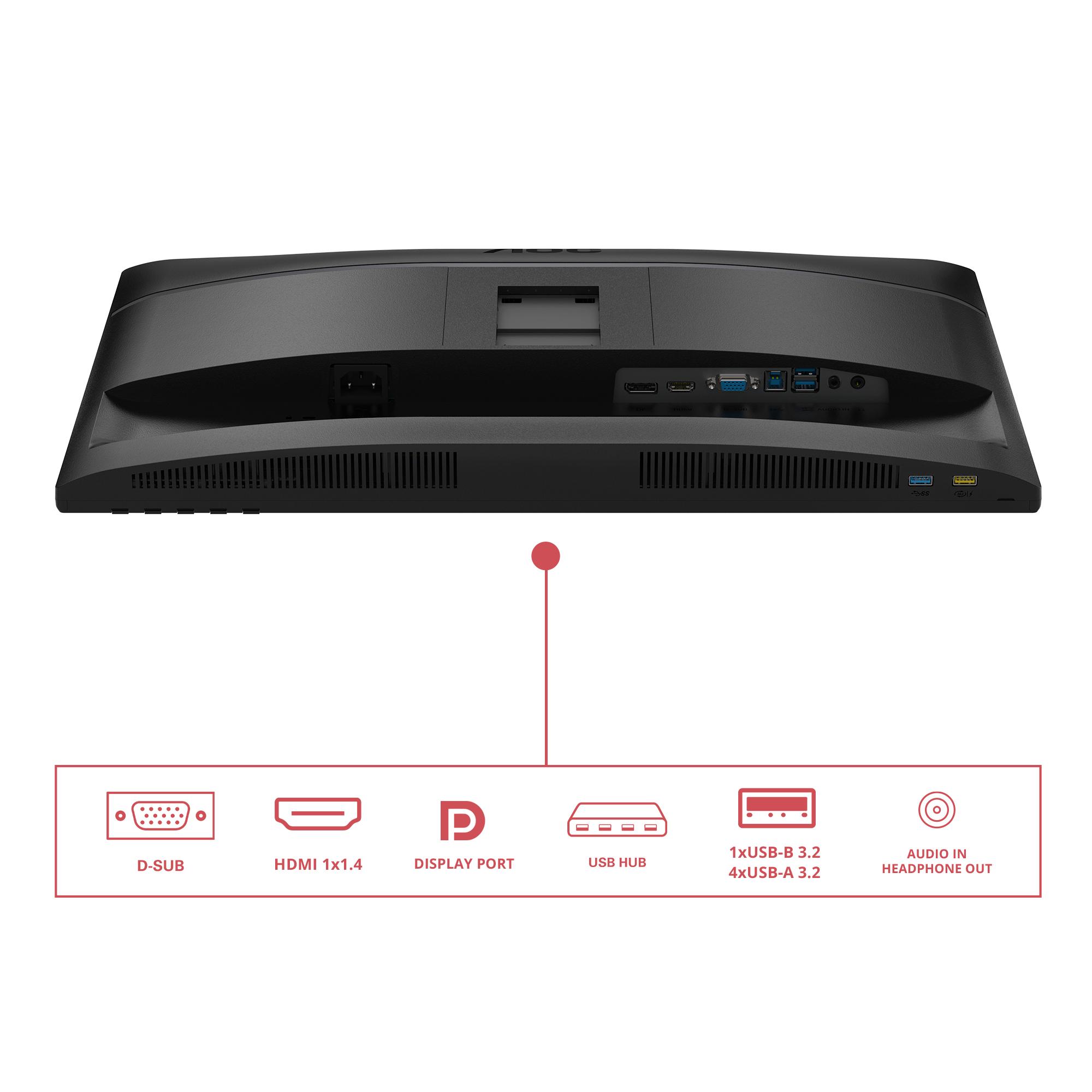 AOC Monitor 24E4U / 24E4U Black