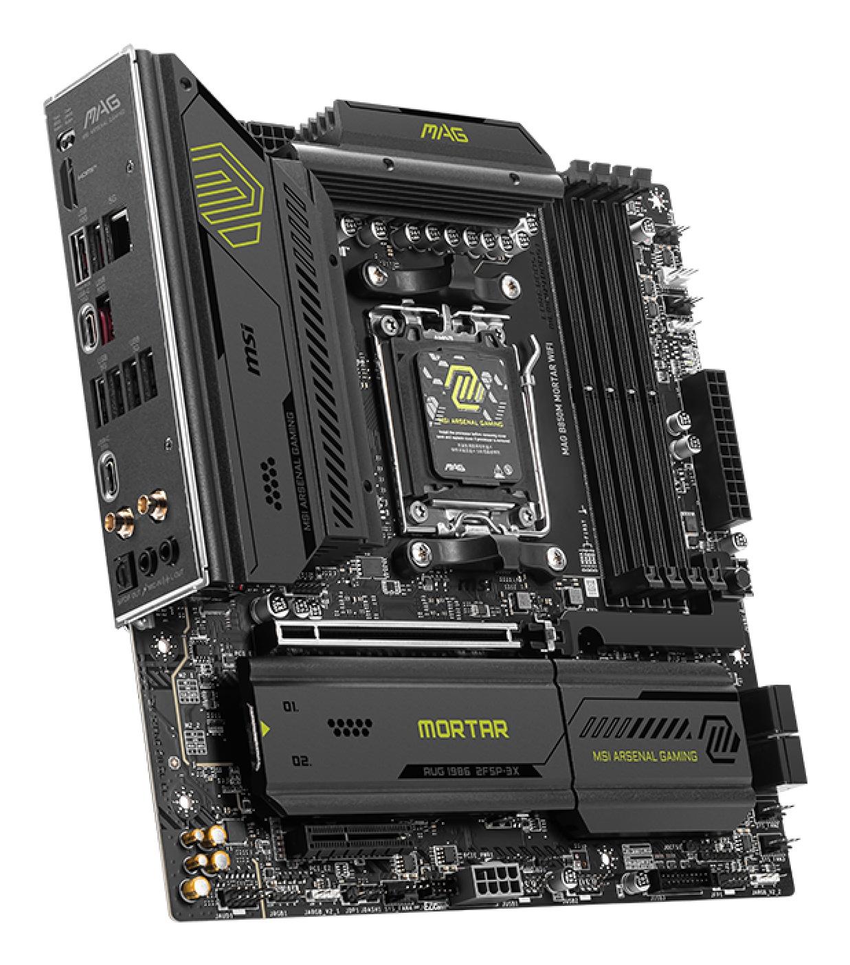 MSI Mainboard MAG B850M MORTAR WIFI / 7E61-001R Black