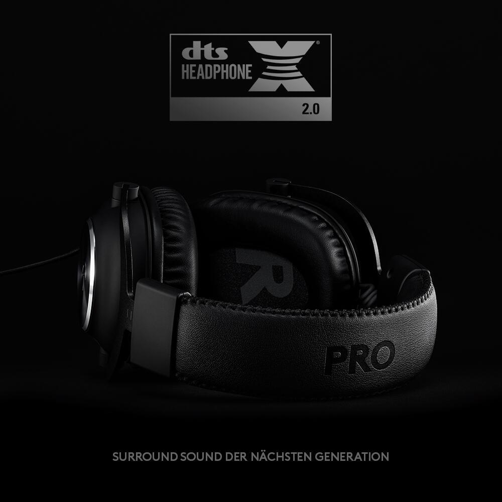 Logitech Headset Pro X Lightspeed / 981-000907 Schwarz