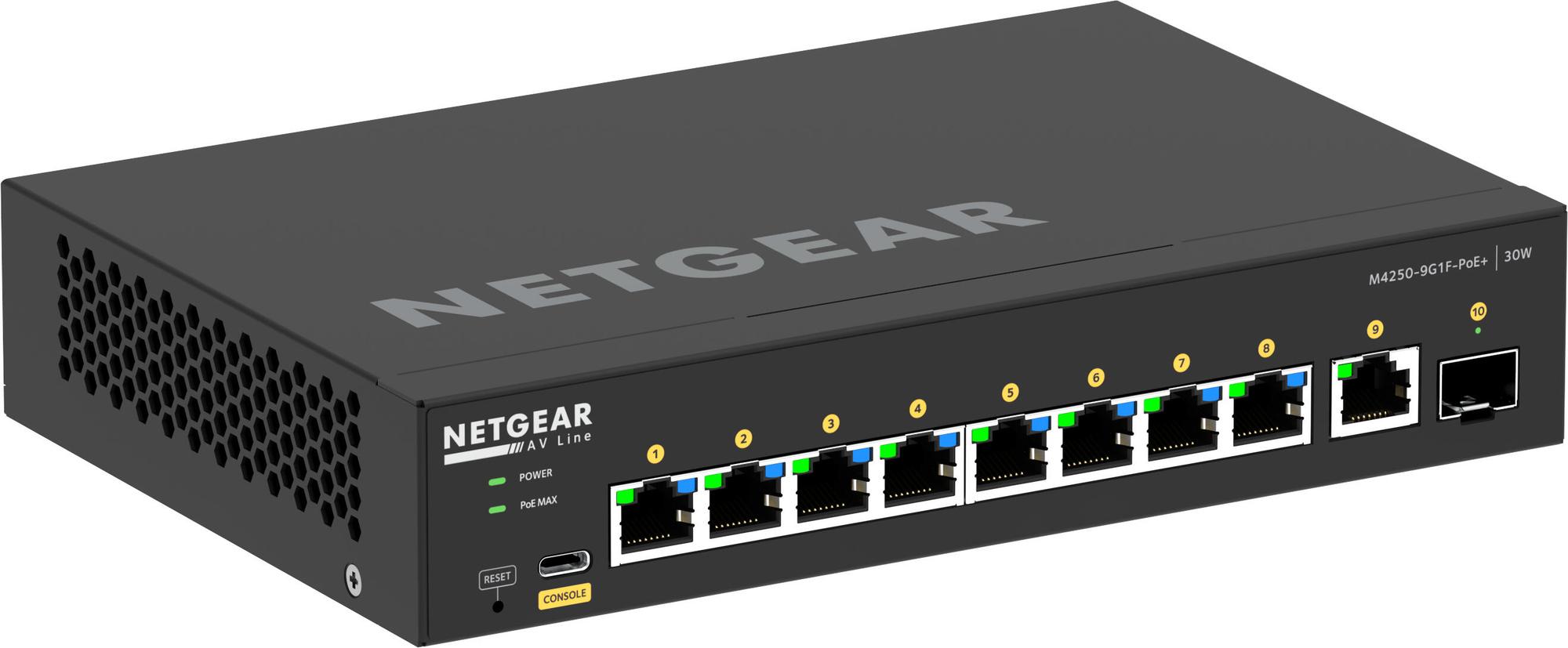 Netgear Interruptor GSM4210 / GSM4210PD-100EUS Negro