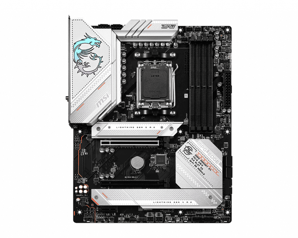 MSI Motherboard MPG B650 EDGE WIFI / 7E10-001R Black