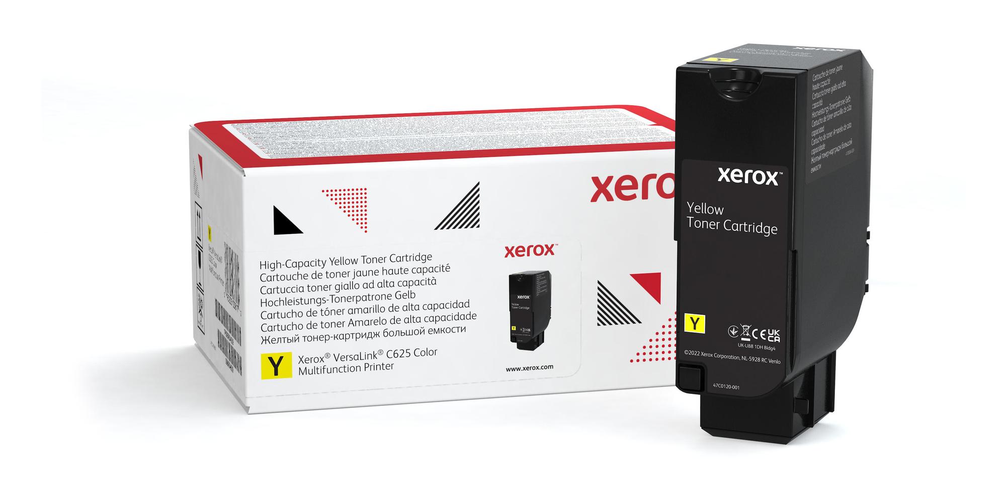 Xerox Toner C625 high capacity / 006R04639 Jaune