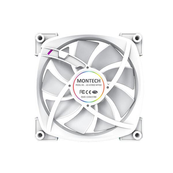 Montech Lüfter AX120 PWM / AX120 PWM (W) Weiß