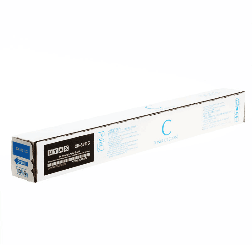 Utax Toner CK-8511C / 1T02L7CUT0 Cyan