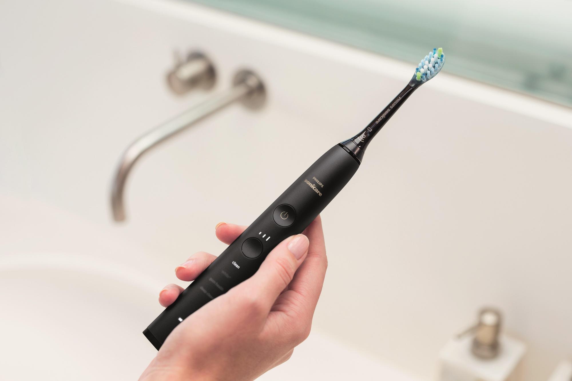 Philips Cepillo de dientes DiamondClean 9000 2-Pack / HX9914/57 Negro
