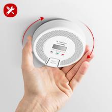 X-Sense Carbon monoxide detector CO03D-W / ZASXS00145WEU White, grey
