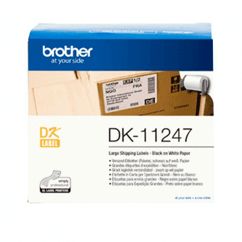 Brother Etikett DK-11247 / DK11247 Weiß