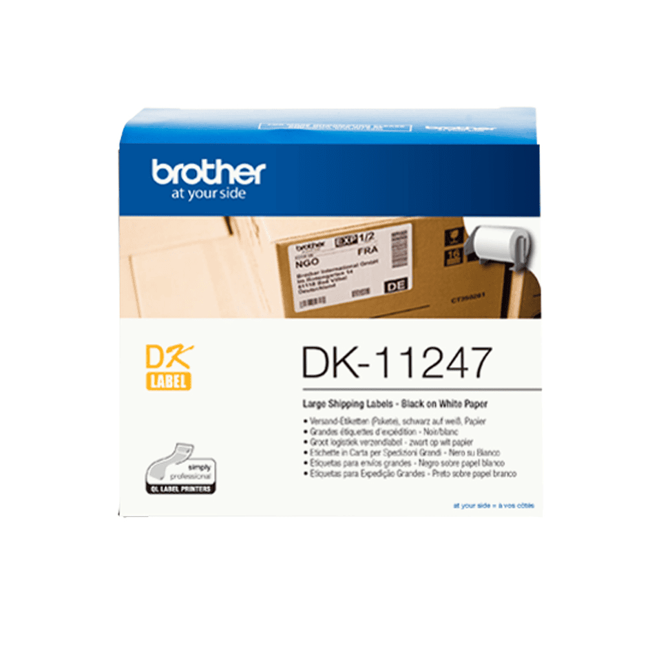 Brother Label DK-11247 / DK11247 White