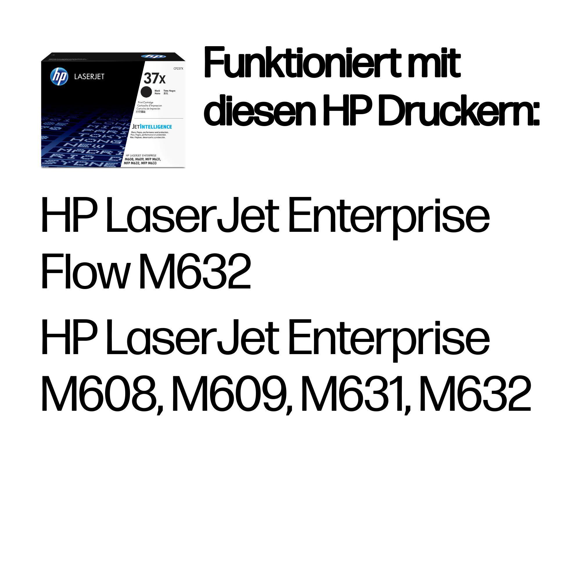 HP Toner 37X / CF237X Nero Standard