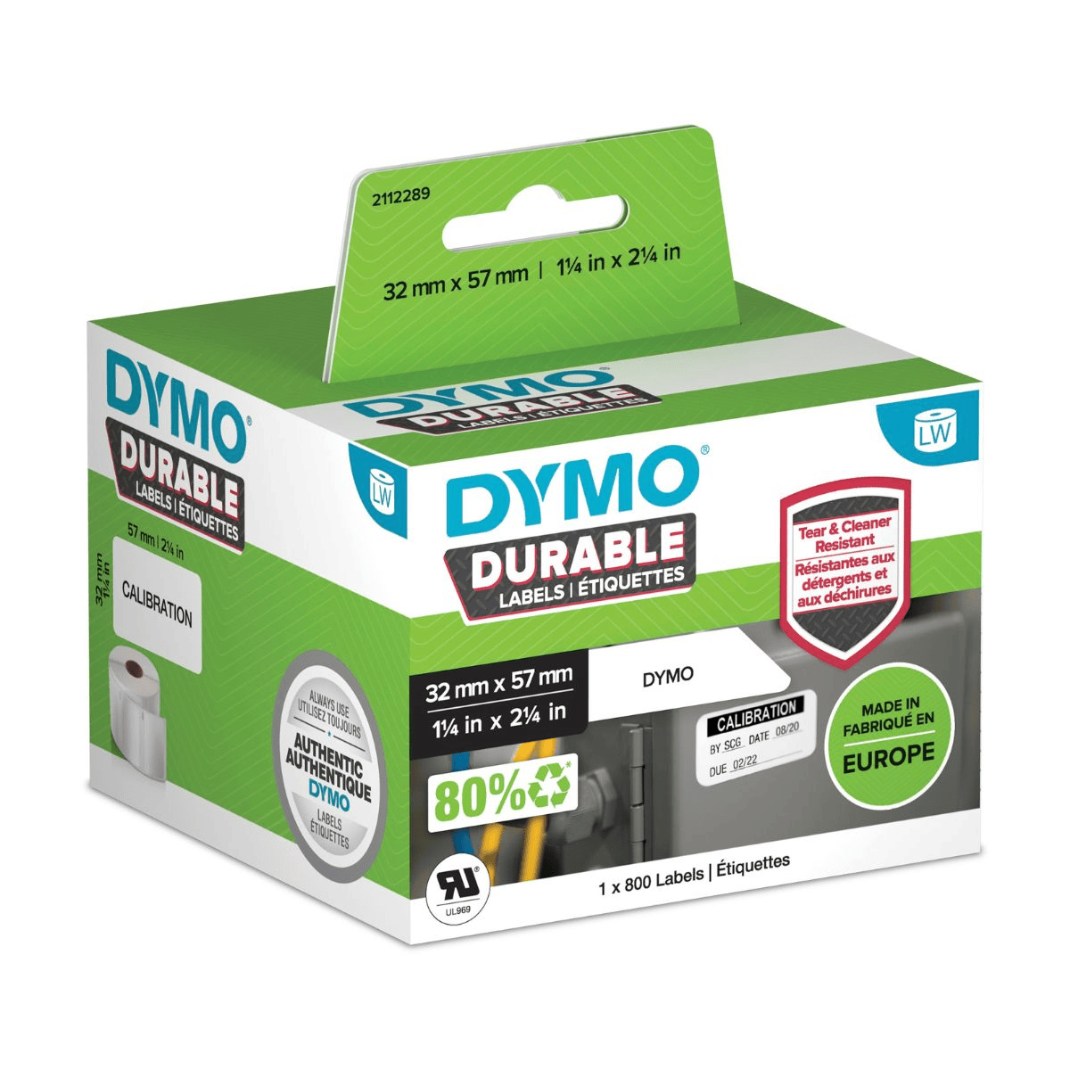 Dymo Label 2112289 White