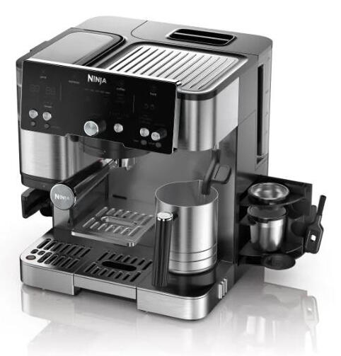 SharkNinja Machine à café automatique Ninja Luxe Café Essential / ES501EU Noir, acier inoxydable