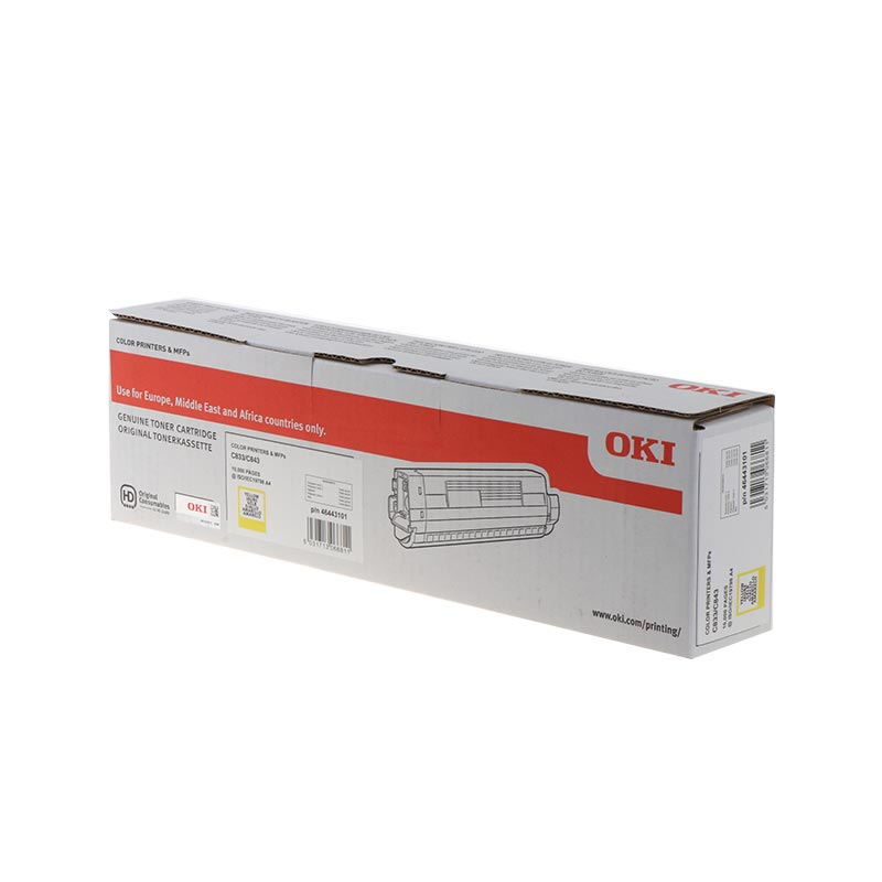 OKI Toner 46443101 Jaune XL
