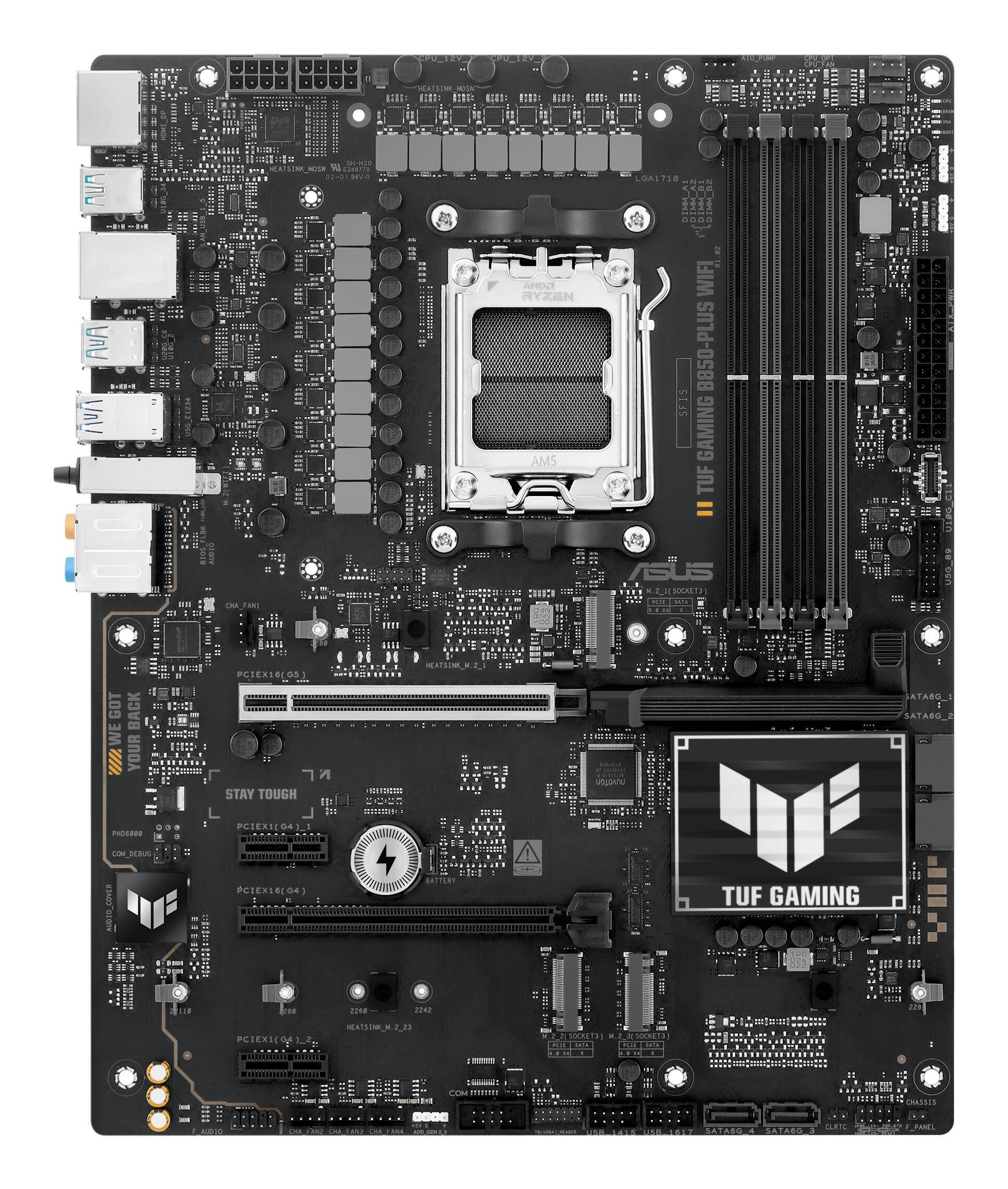 ASUS Mainboard TUF Gaming B850-Plus WIFI / 90MB1J30-M0EAY0 Black