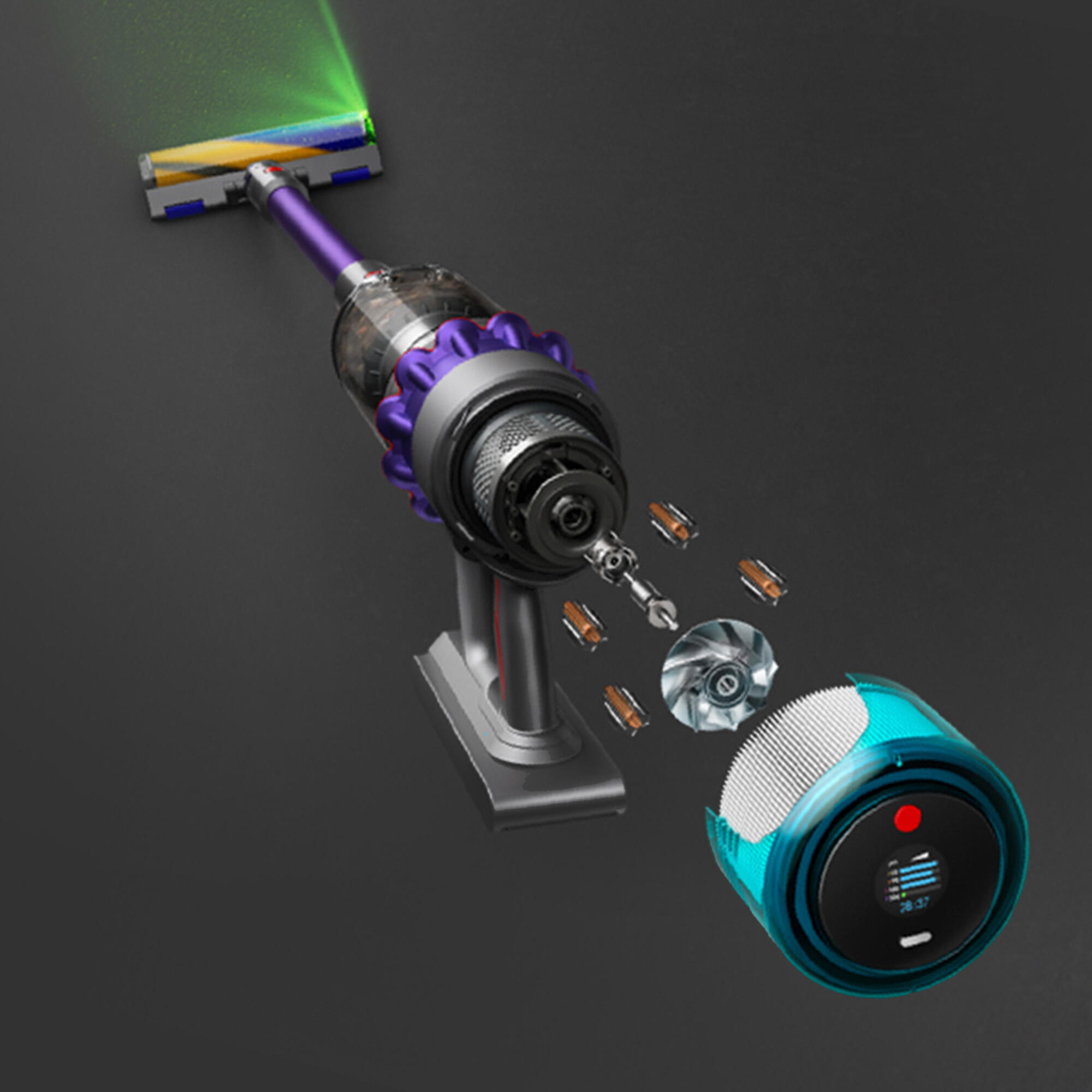 Dyson Staubsauger Gen5 Detect Absolute / 446989-01 Violett
