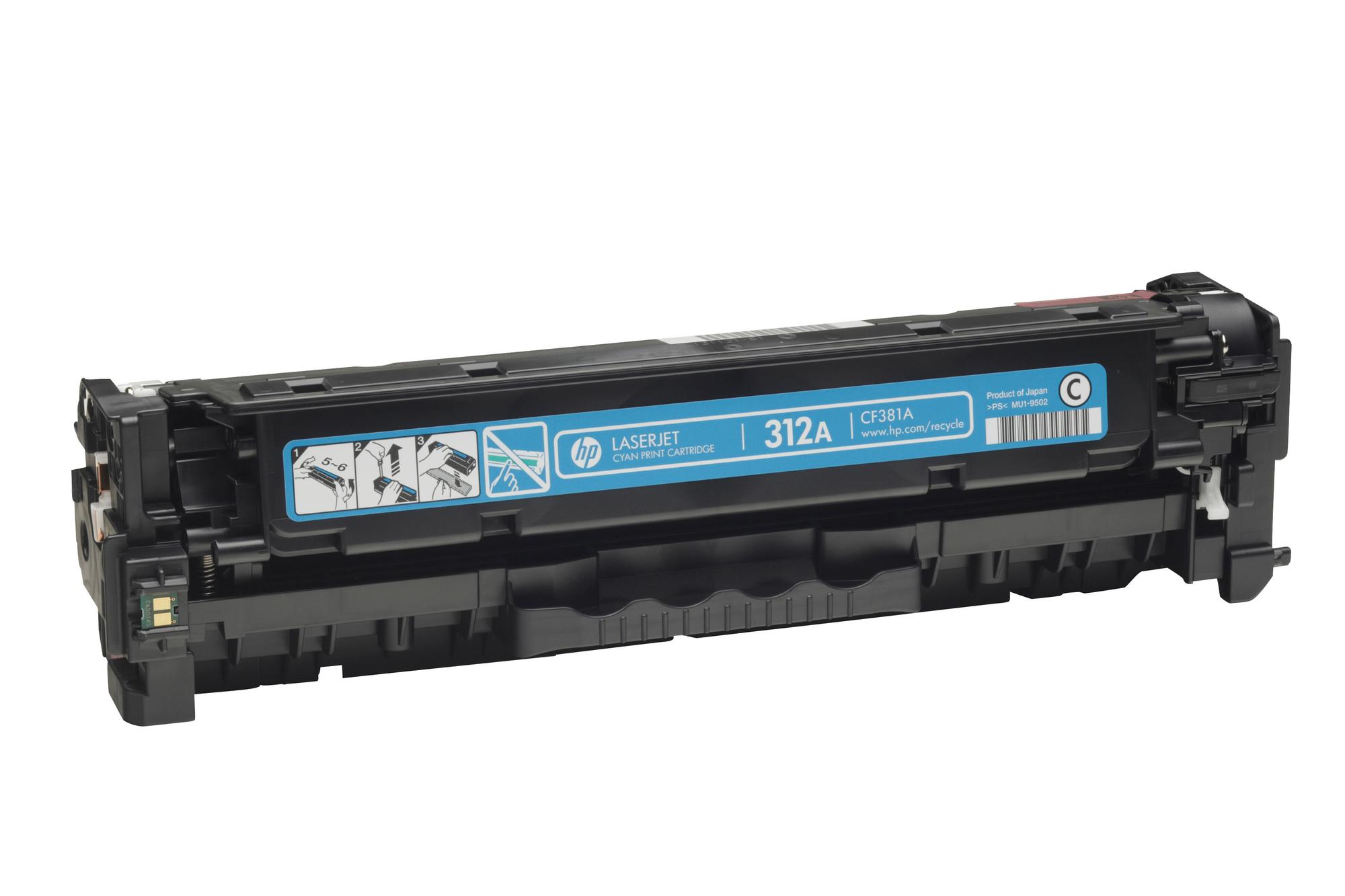HP Toner 312A / CF381A Ciano Standard